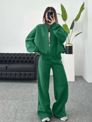 American-style Autumn/winter Cardigan Sportswear For Women