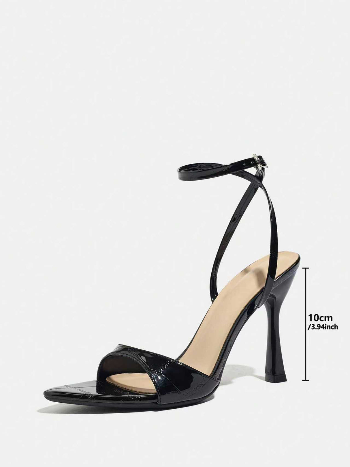 Pink High-heeled Sandals