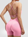 Seamless Quick-drying Beautiful Back And Lifted Buttocks Exercise And Fitness Yoga Jumpsuits&Bodysuits
