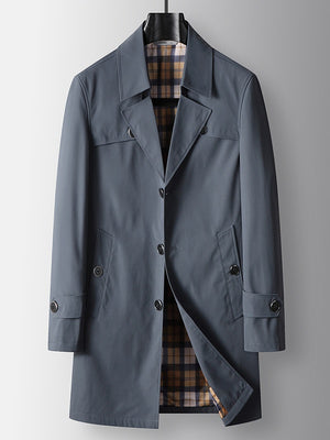 Longline Business Non-iron Leisure Trench Coats