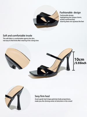 Strappy High-heeled Sandals