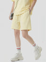 Leisure Washing Water Fade Loose-fit Five Points Shorts
