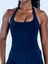 Seamless With Breast Pads Exercise Yoga Halter Top