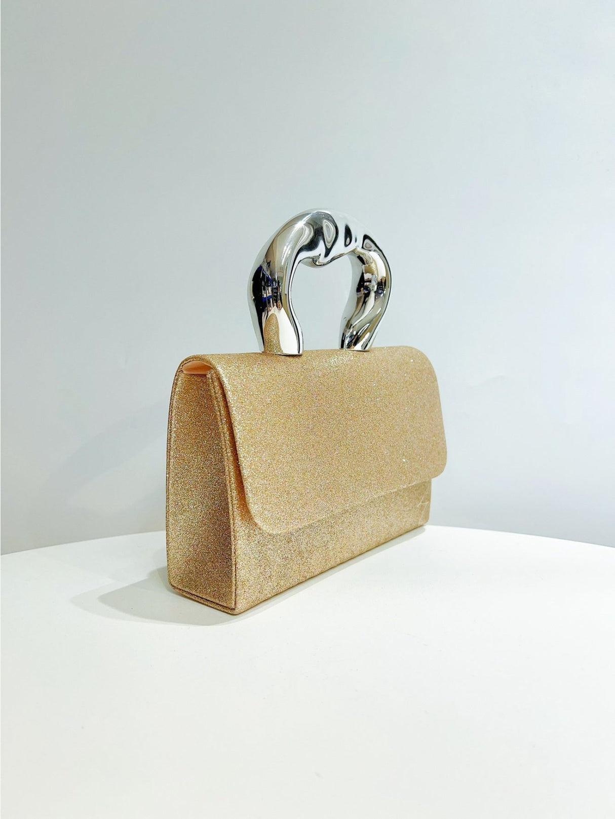 Liber Four Seasons ACC Sequined Small Square Bag