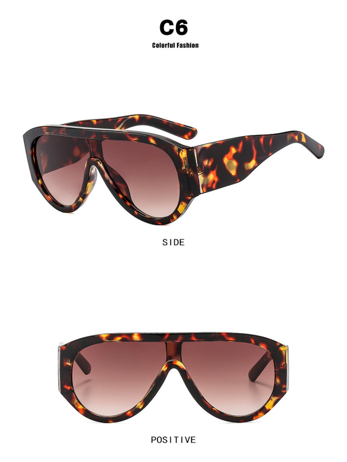 Full-rimmed Aviator Sunglasses
