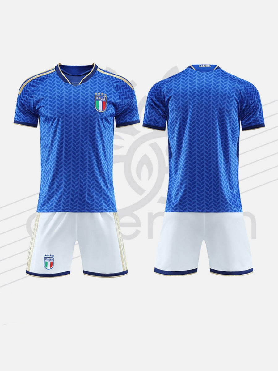 World Cup National Team Football Two-piece jersey and shorts set, Unisex