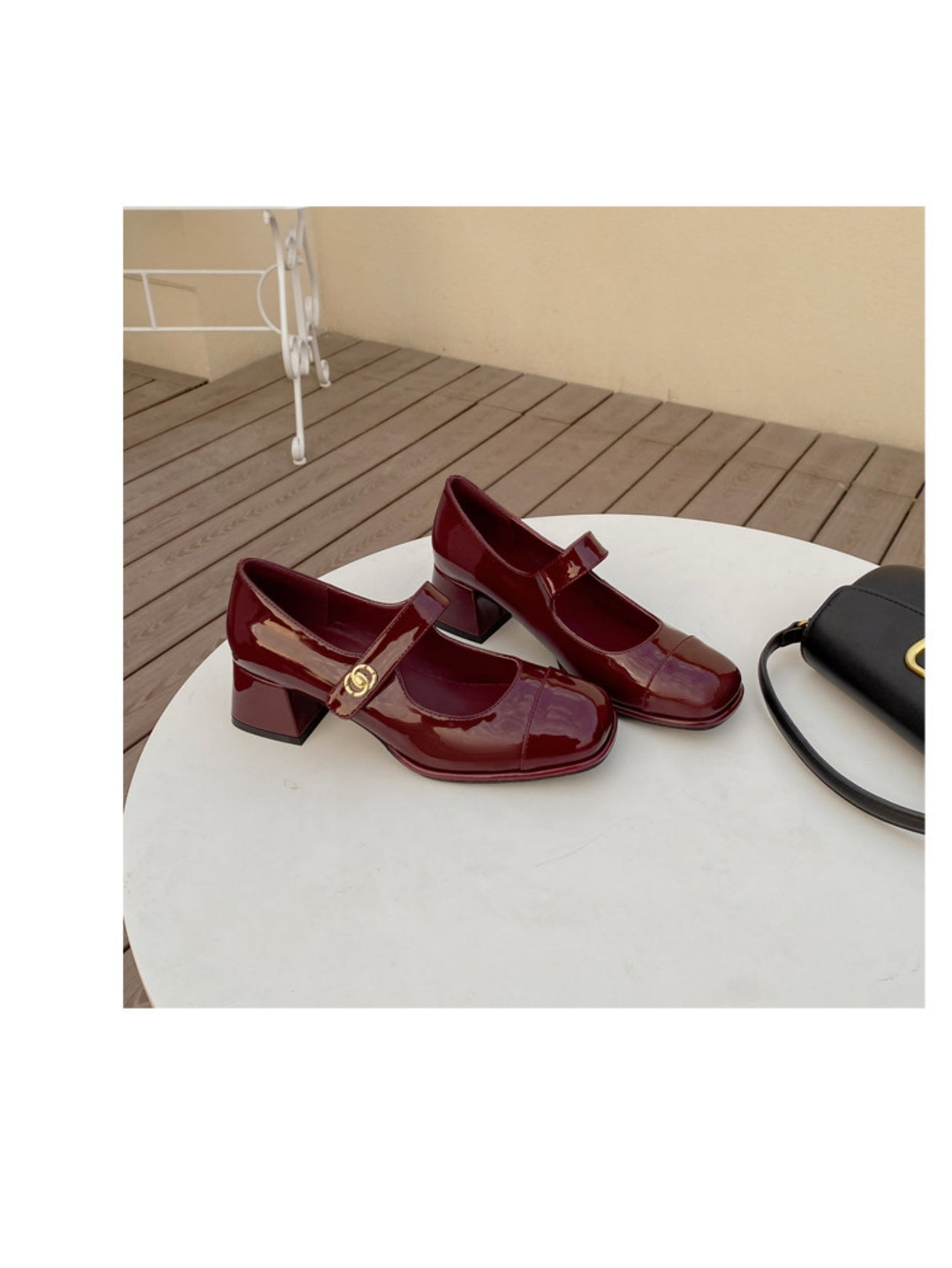 Liber Spring and Autumn Women's Mary Jane Shoes