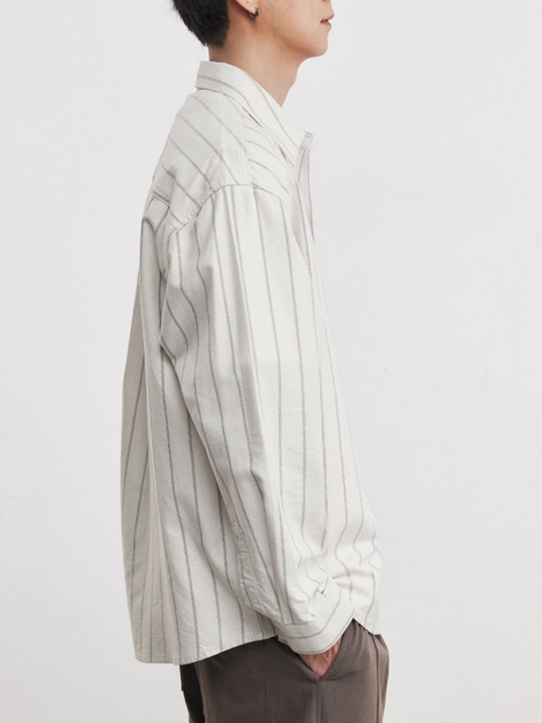 Wide Stripes Leisure Shirts