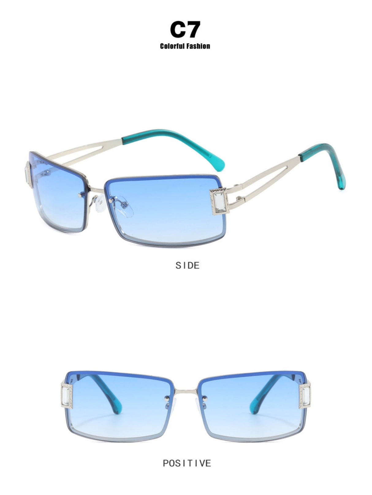 Full-frame Square Sunglasses