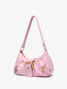 Stylish And Edgy Motorcycle Studded Shoulder Bag