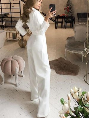 Brother-in-law Long Sleeve Pocket Jumpsuits