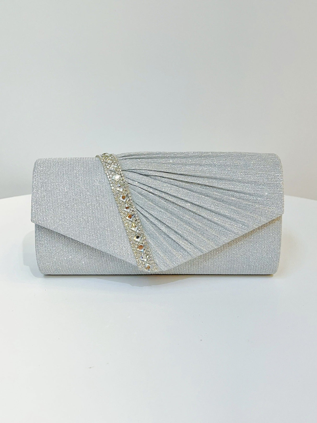 Liber Four Seasons ACC Pleated Diamond Small Square Bag