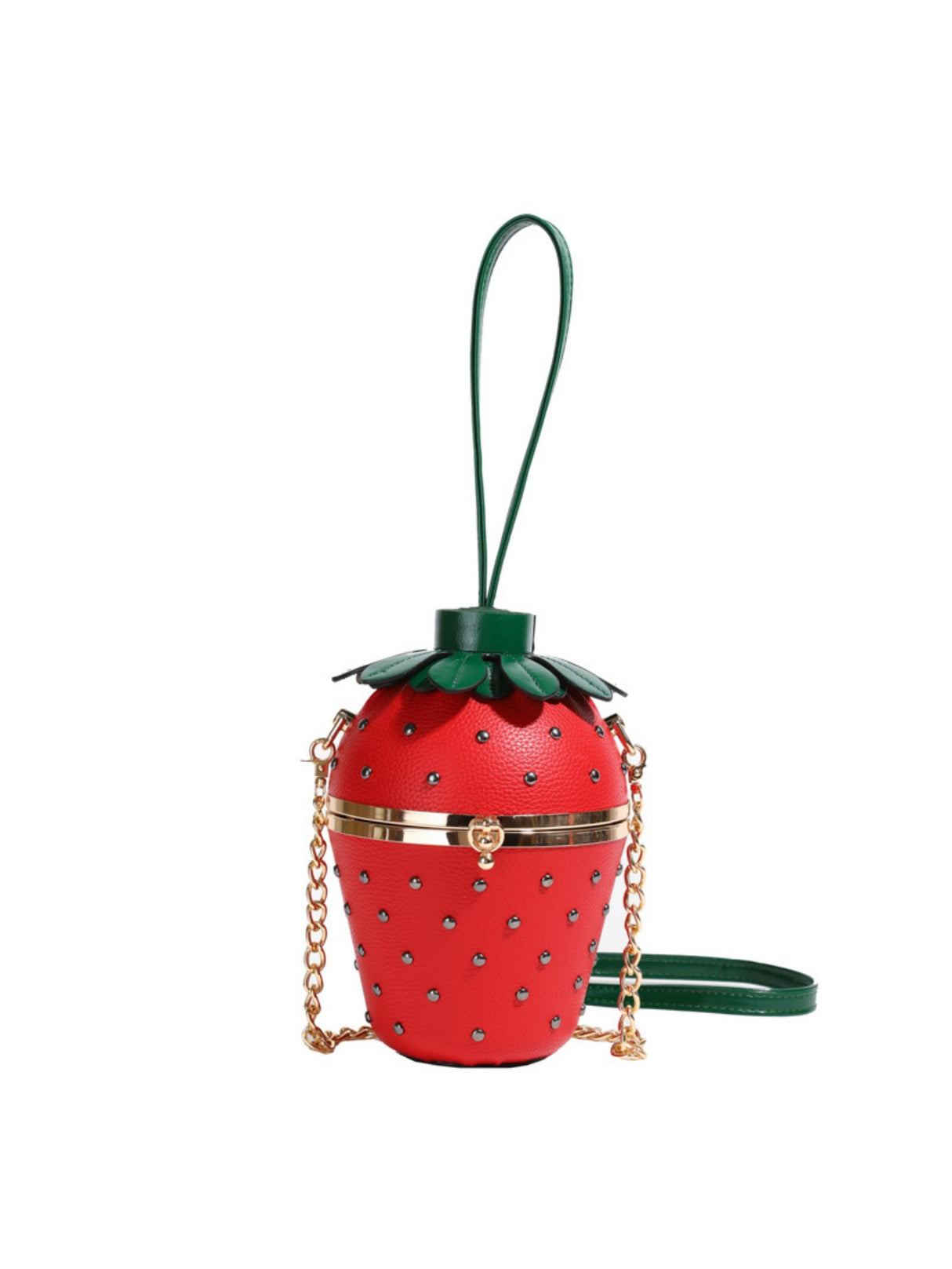 Strawberry Design Fun Crossbody Bag