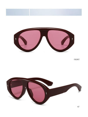 Full-frame Irregular Sunglasses