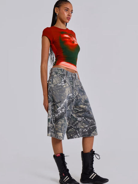 Liber Spring Women's Printed Jeans