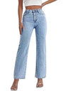 Washed Beaded Jeans