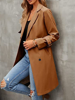 Belt Mid-length Trench Coats