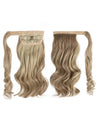 Long, Wavy, Natural Curl Wig With Wrap-around Design