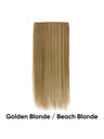 Seamless, Invisible, One-piece Long Straight Wig With Fluffy Hair