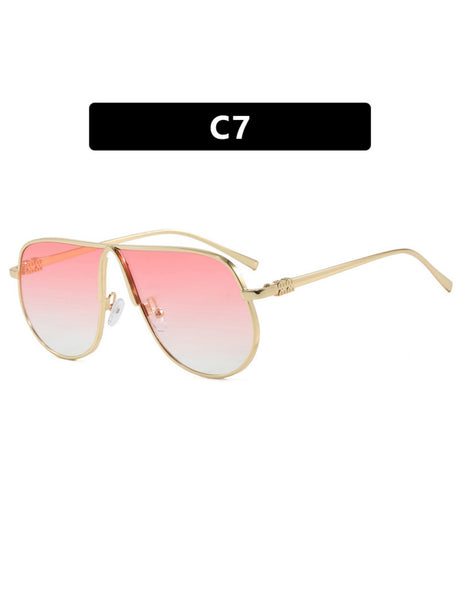 Full-rimmed Aviator Sunglasses