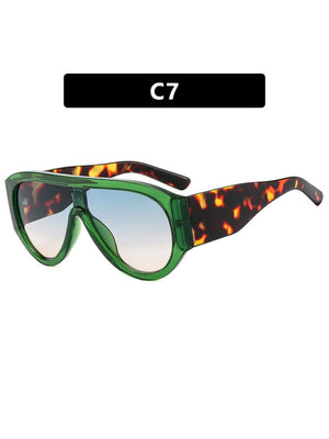 Full-rimmed Aviator Sunglasses