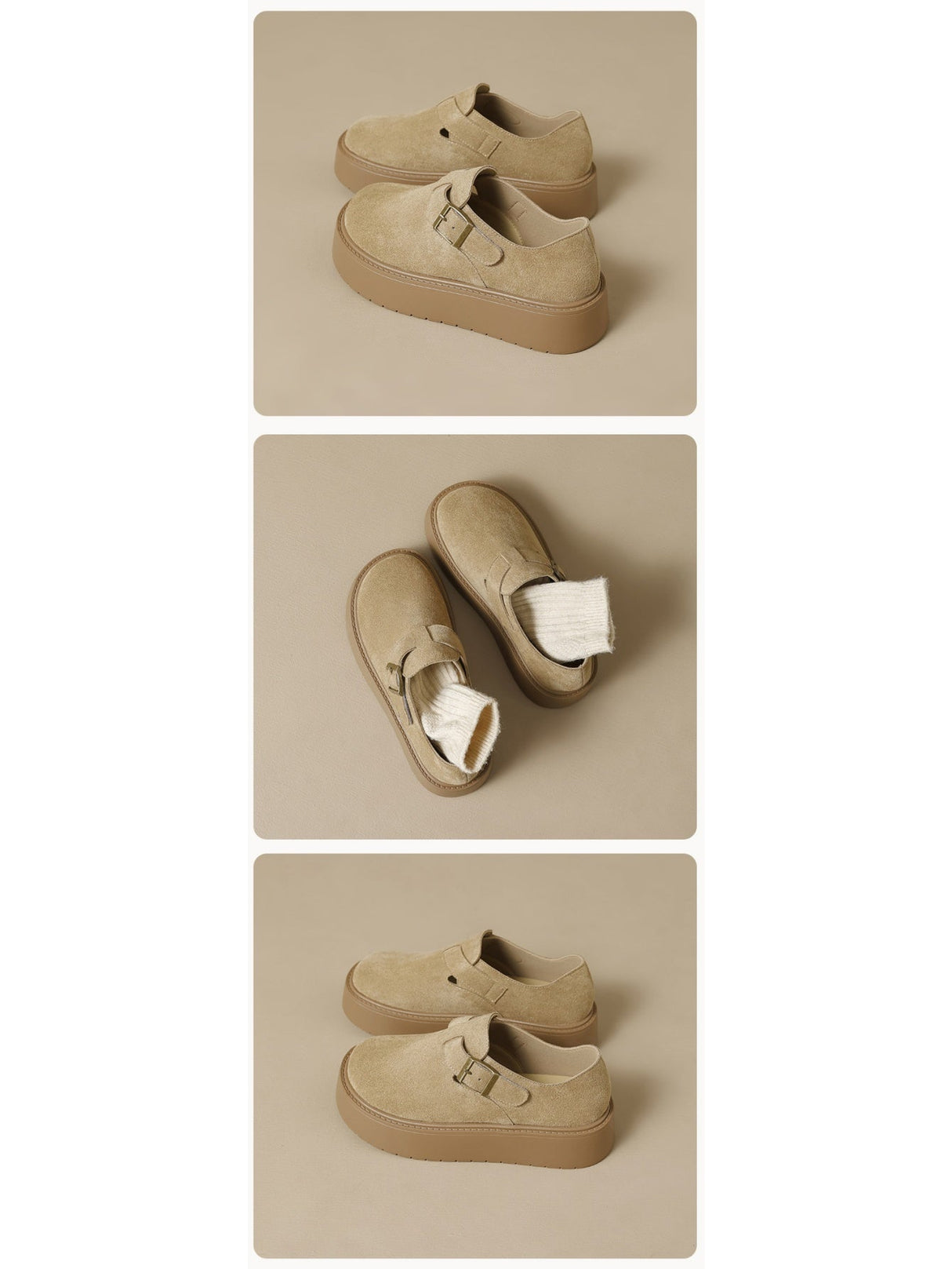 Liber Spring and autumn women's thick-soled flat shoes