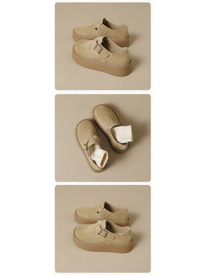 Liber Spring and autumn women's thick-soled flat shoes