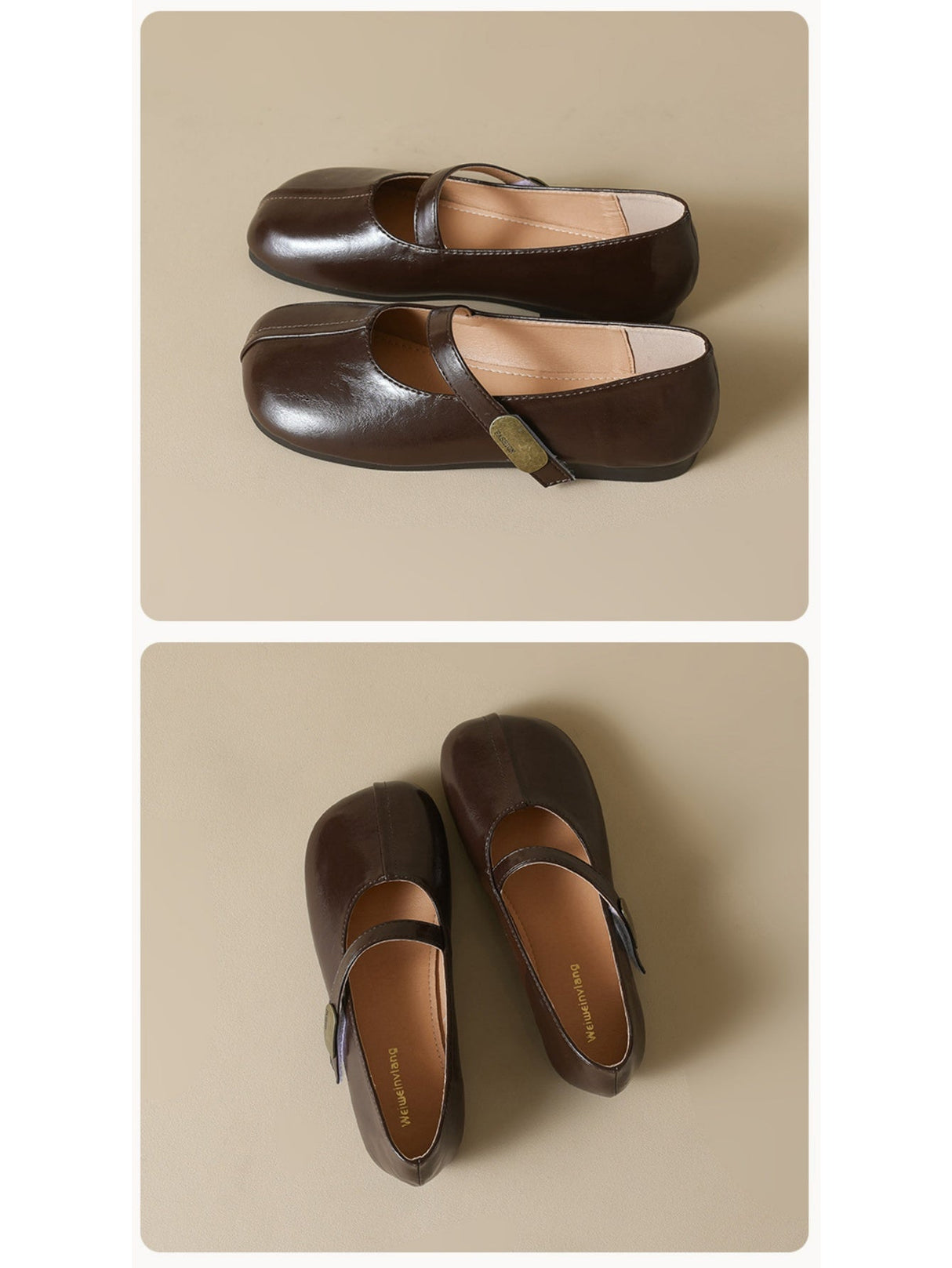 Liber Spring and Autumn Women's Mary Jane Shoes