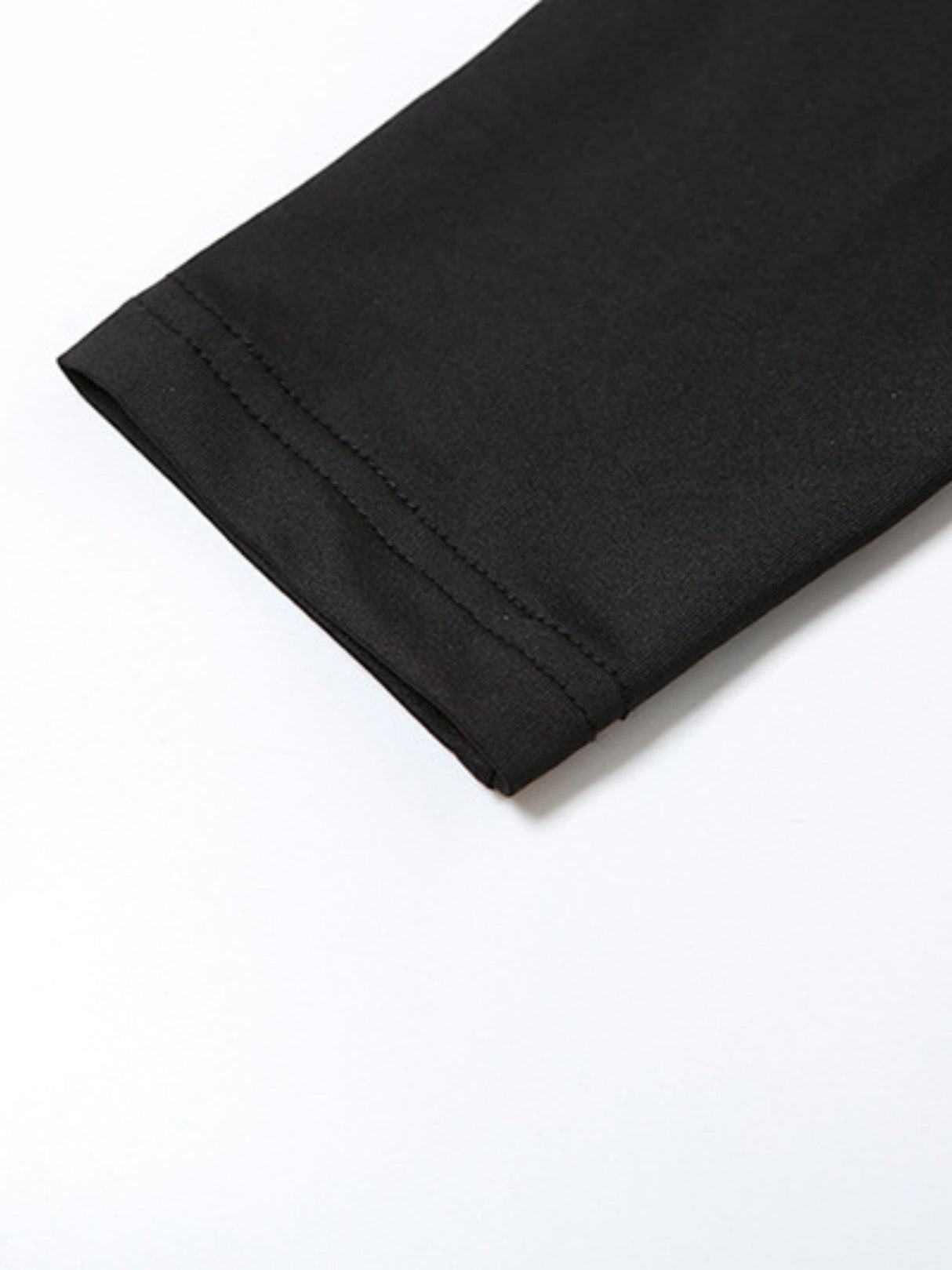 Pleated Sexy Slim Long Sleeve Solid Color Simple Temperament Hip Long Dress