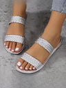 Woven Flat Sandals