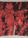 Seamless Tie-dye High-waisted, Tummy-flattening, And Butt-lifting Yoga Shorts