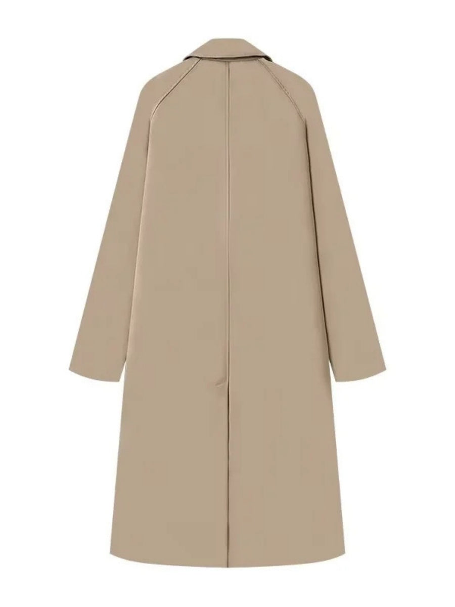 Old Lattice lining Mid-length Trench Coats