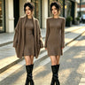 Autumn/Winter Loose Knit Cardigan Set