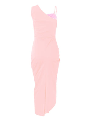 Sequins Slits Splicing Formal Dress Mini&Short Dresses