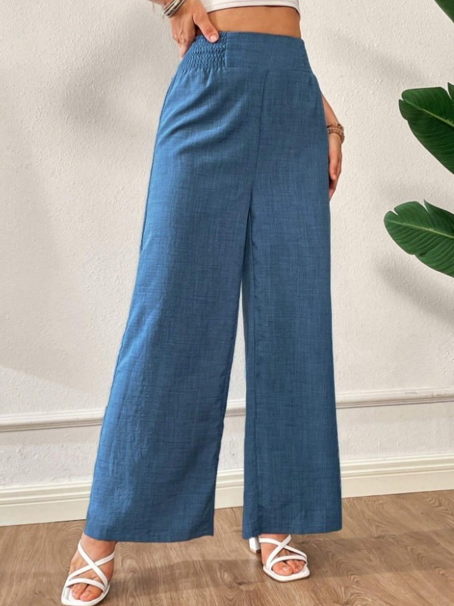 Casual style Straight-leg Pants