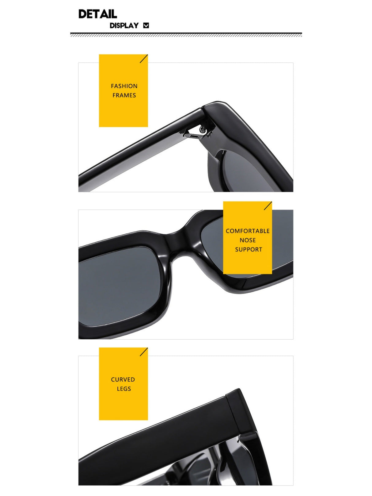 Stylish Square Sunglasses