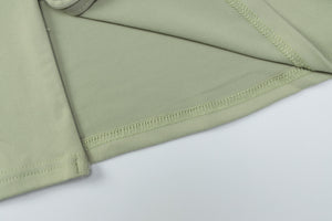 Stylish Cardigan Double Zipper Slim Fit T-Shirt