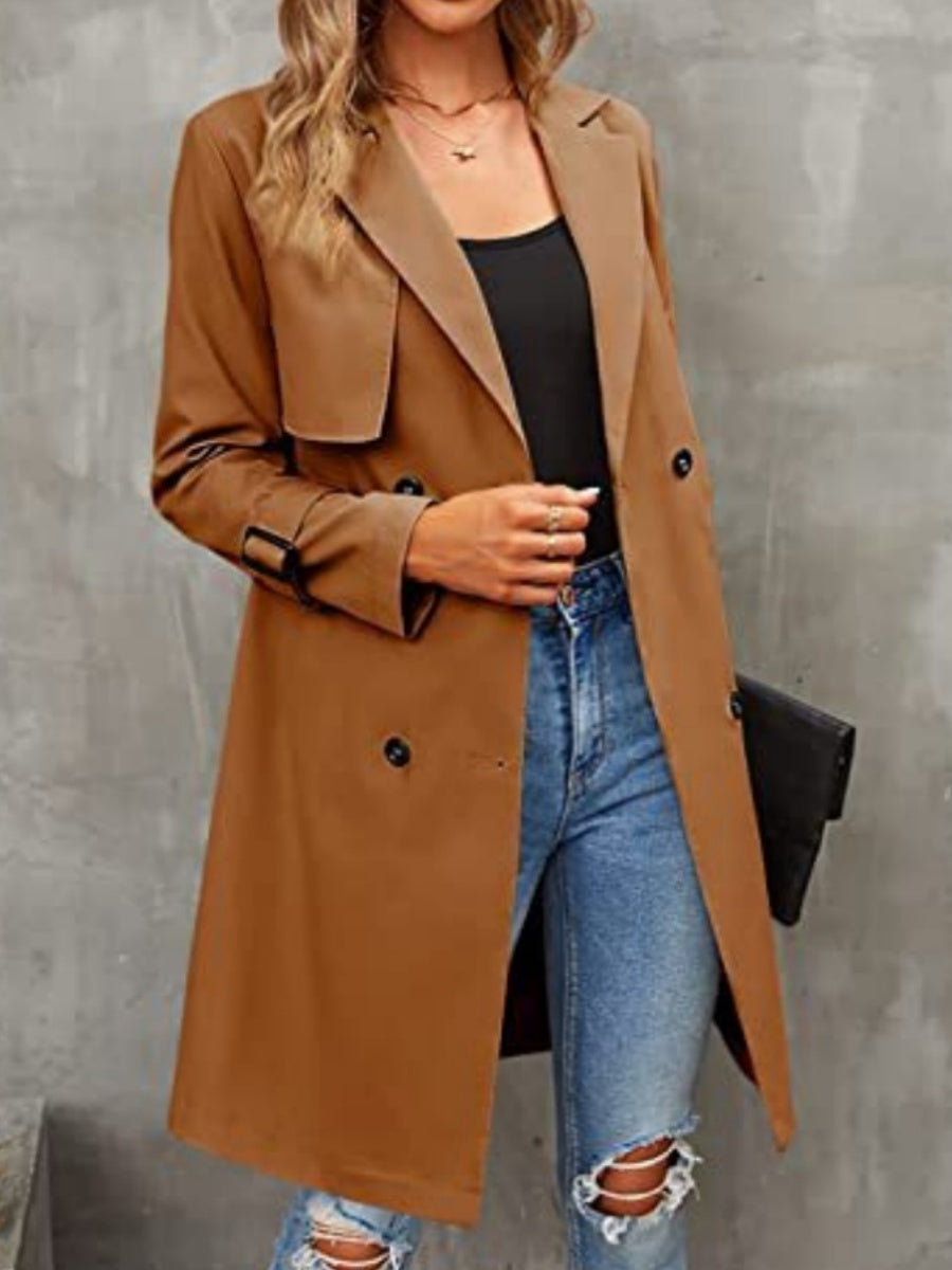Belt Mid-length Trench Coats