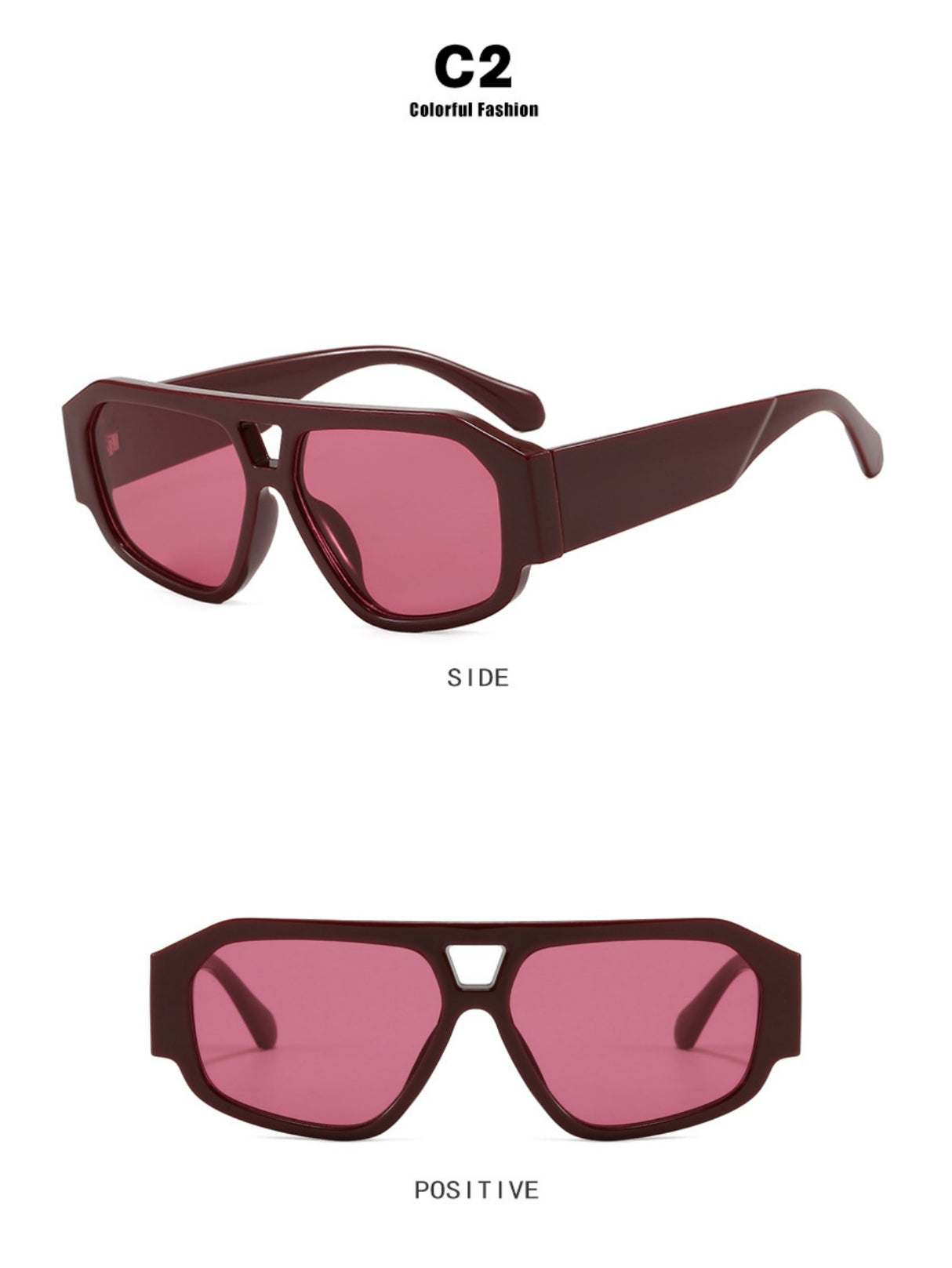 Full-frame Square Sunglasses