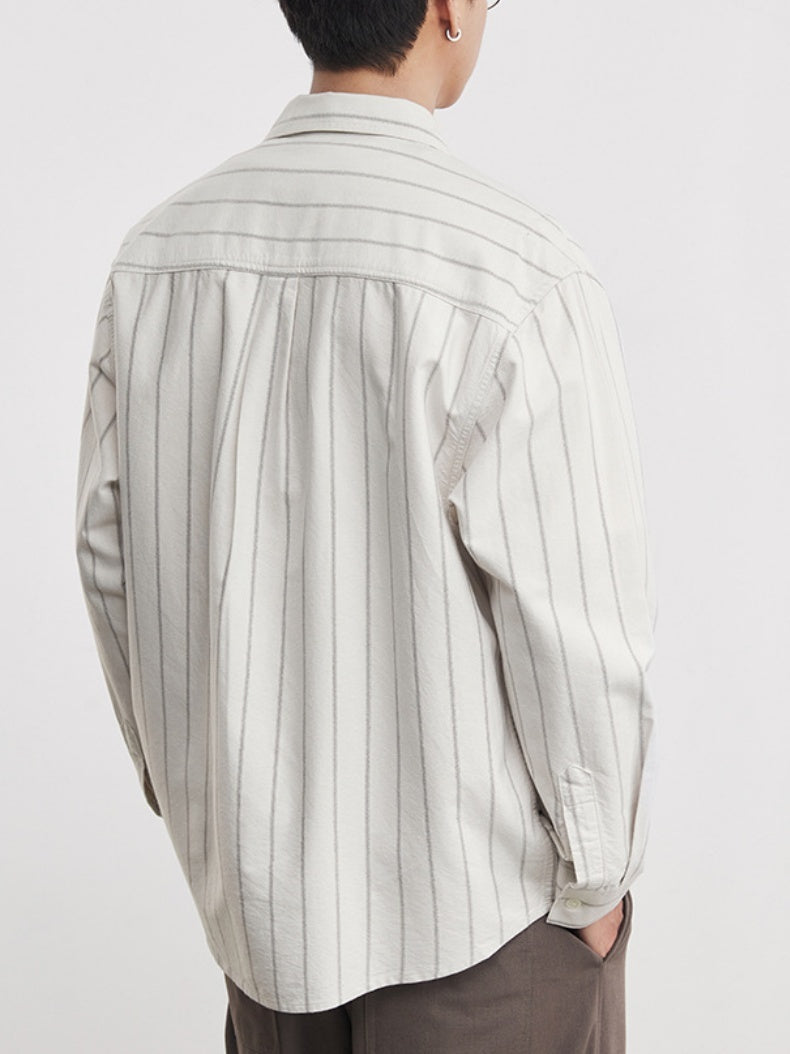 Wide Stripes Leisure Shirts
