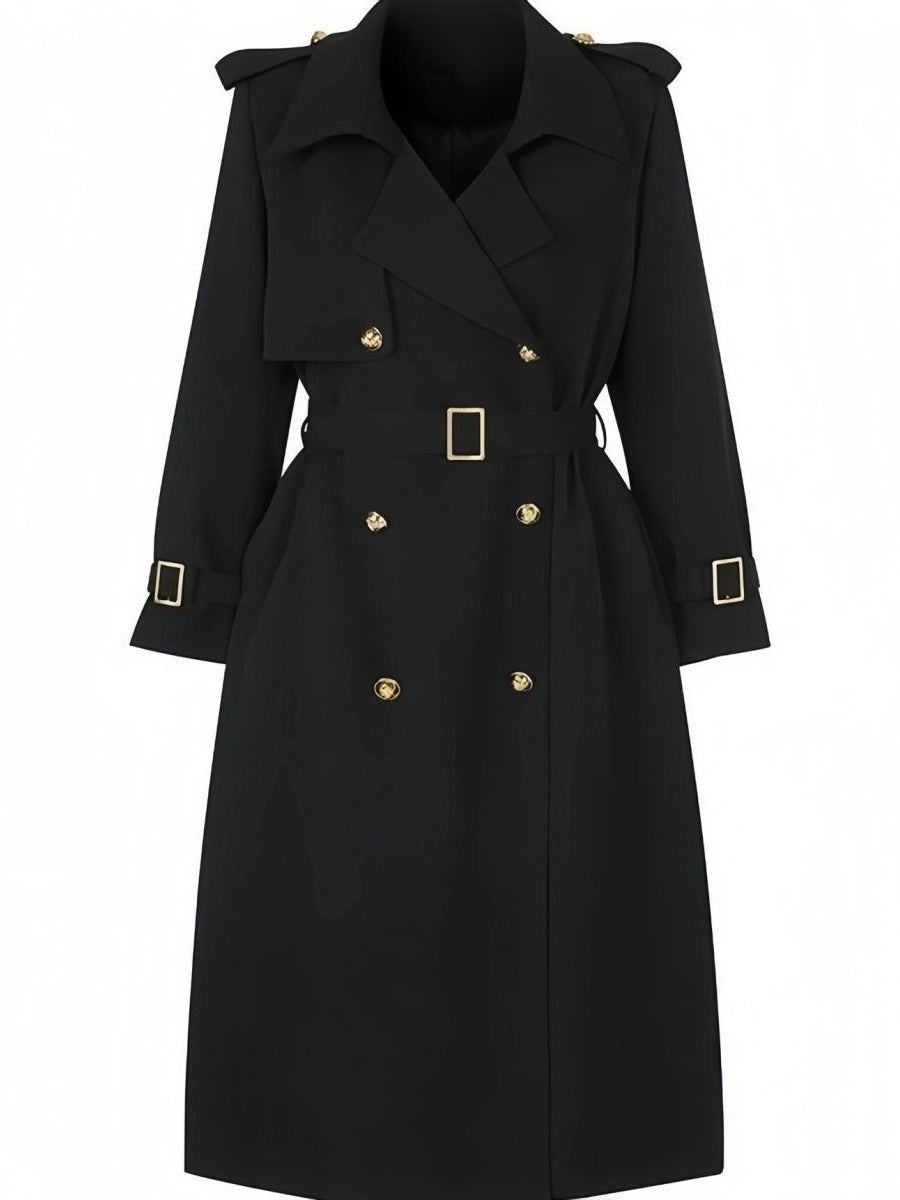 Waist Slimming Mid-length Trench Coats