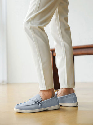Suede Slip-on Loafers