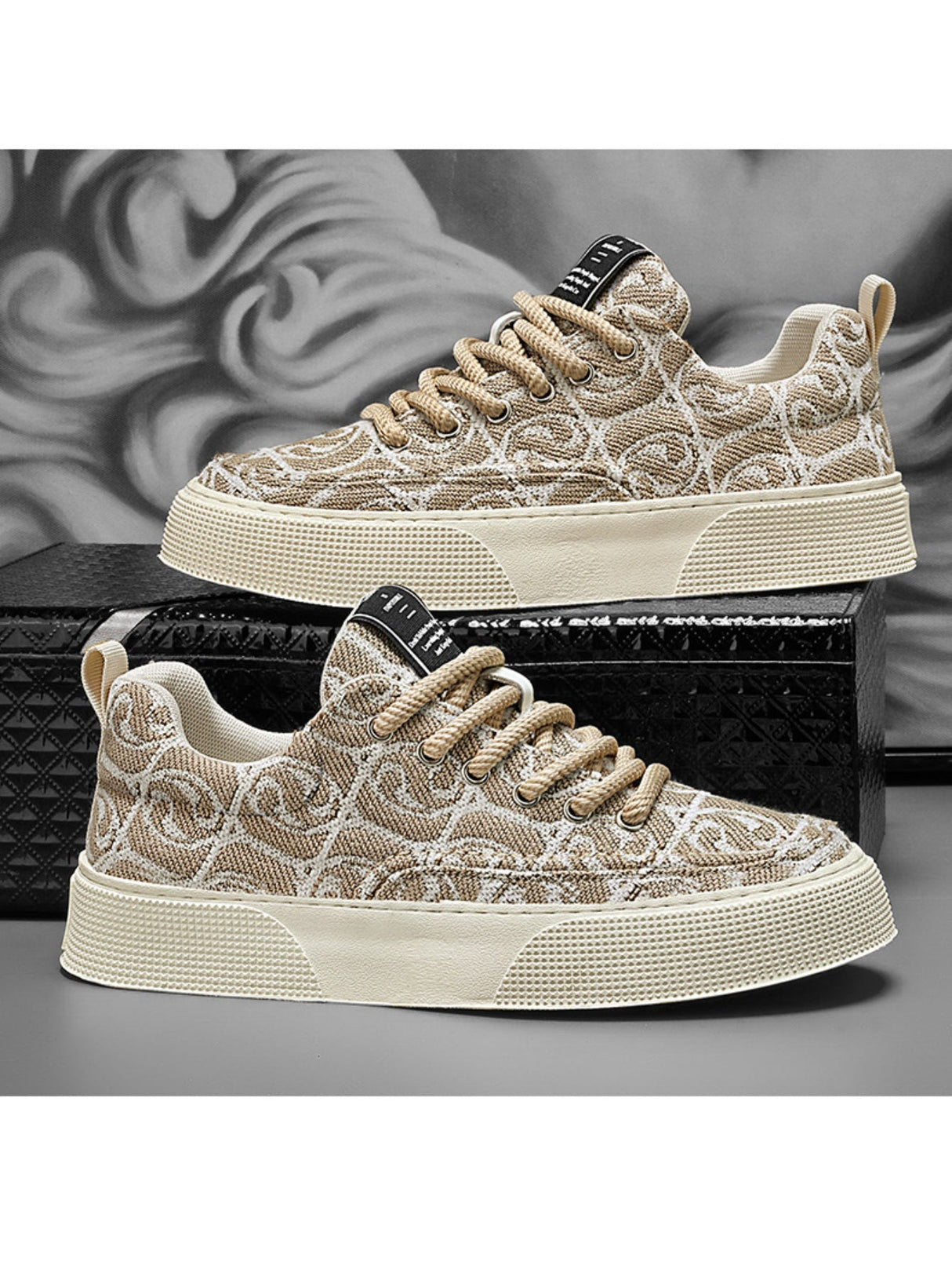 Liber Four Seasons Printed Men's Casual Sneakers