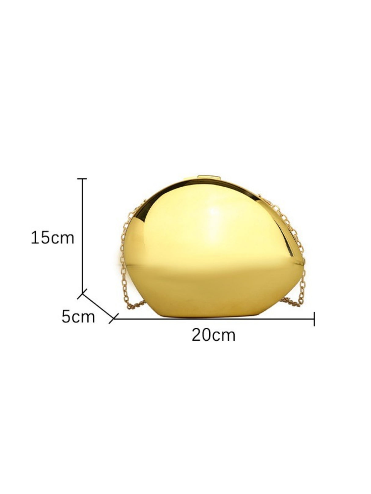 Acrylic Glossy Crossbody Bag
