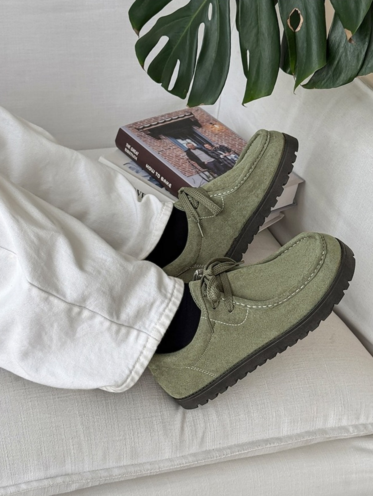 Suede Retro Casual Shoes