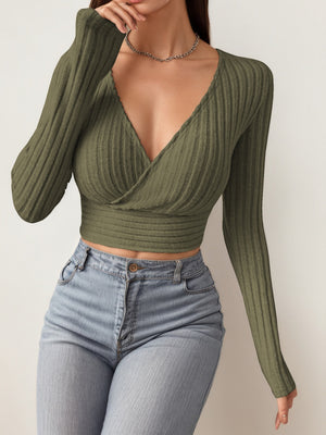 V-neck Base Layer Cross T-shirts