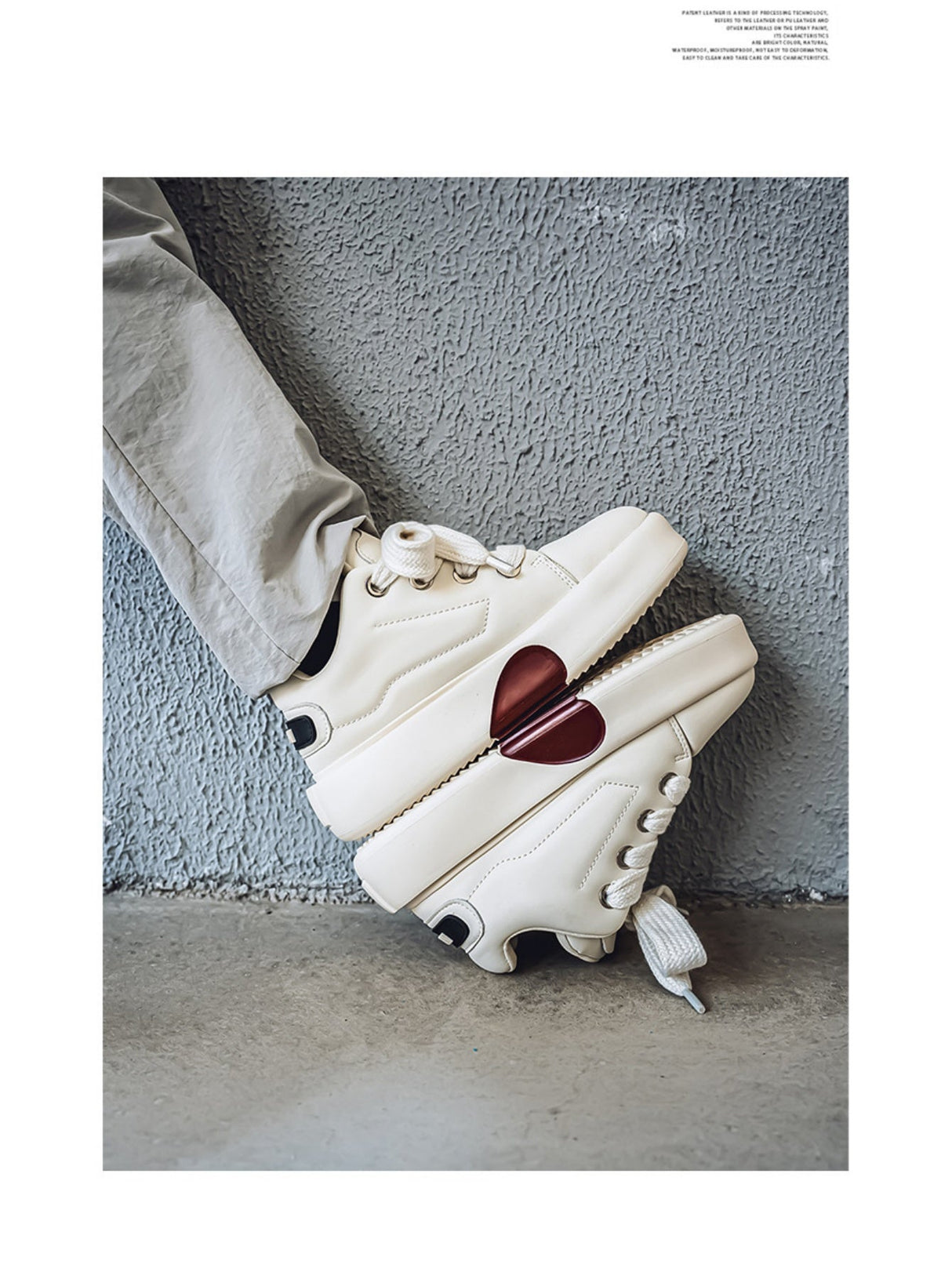 Liber Four Seasons Love Thick-soled Men's Casual Sports Shoes