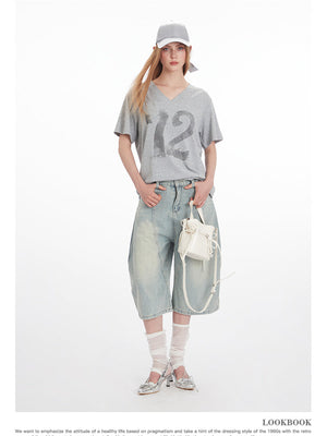 Liber Summer Women's Letters/Numbers/Words T-shirts
