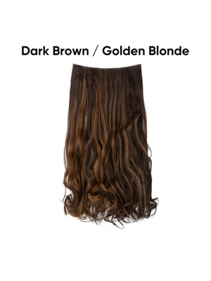 One-piece Five-piece Hair Extension Long Curly Wavy Wig