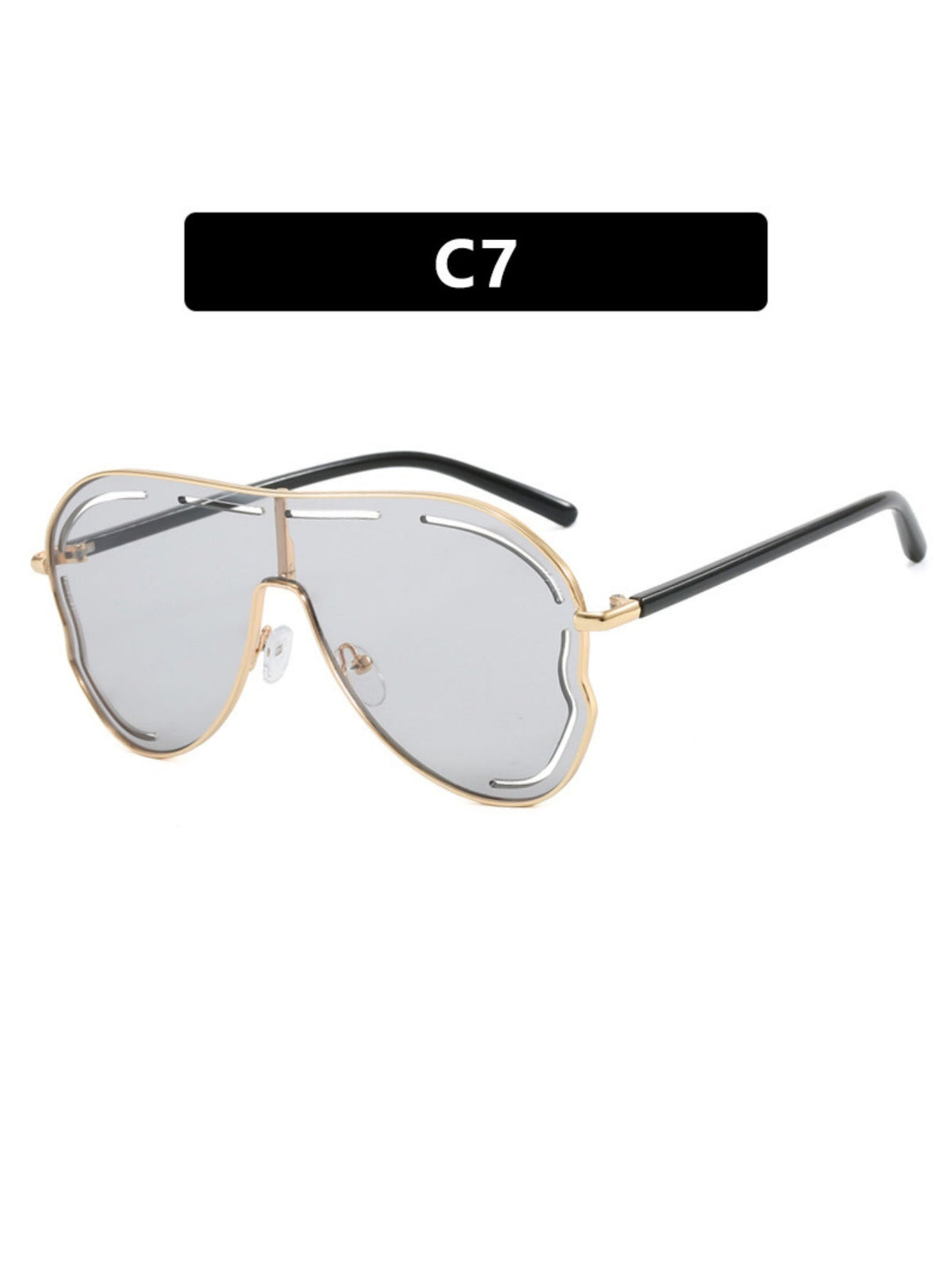 Oversized Aviator Sunglasses